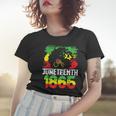 Juneteenth Is My Independence Day Black Women Freedom 1865 Women T-shirt Gifts for Her