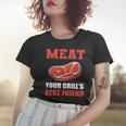 Meat Your Grill’S Best Friend Butcher Chef Cook Bbq Women T-shirt Gifts for Her