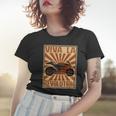 Motorcycle Retro Color Woodblock 482 Shirt Women T-shirt Gifts for Her