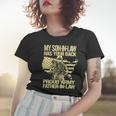 My Soninlaw Has Your Back Proud Army 688 Shirt Women T-shirt Gifts for Her