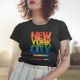 New York City Illustration Graphic Style Cool New York City Women T-shirt Gifts for Her