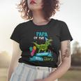 Papa Of The Birthday Boy Rawr Dinosaur Birthday Partyrex Women T-shirt Gifts for Her