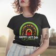Rainbow Happy Last Day Of School Teacher Kids Graduation Women T-shirt Gifts for Her