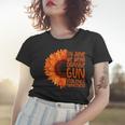 Sunflower In June We Wear Orange Gun Violence Awareness Day Women T-shirt Gifts for Her