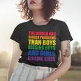 The World Has Bigger Problems Lgbt-Q Pride Gay Proud Ally Women T-shirt Gifts for Her