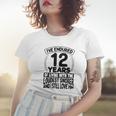 12Th Wedding Anniversary Gifts For Her 12 Years Of Marriage Raglan Baseball Tee Women T-shirt