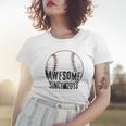 Awesome Since 2013 9 Years Old Baseball Player 9Th Birthday Women T-shirt Gifts for Her