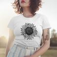 Be Kind Sunflower Minimalistic Flower Plant Artwork Women T-shirt Gifts for Her