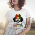 Celebrate Junenth 1865 Black Girl Magic Melanin Women Women T-shirt Gifts for Her