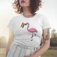 Flamingo Lgbt Flag Cool Gay Rights Supporters Gift Women T-shirt Gifts for Her