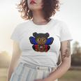 Haiti Haitian Love Flag Princess Girl Kid Wings Butterfly Women T-shirt Gifts for Her