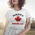 Happy Canada Day Funny Maple Leaf Canada Day Kids Toddler Women T-shirt Gifts for Her
