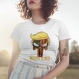 The Great Maga King Donald Trump Skull Maga King Women T-shirt Gifts for Her