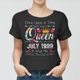 23 Years Birthday Girls 23Rd Birthday Queen July 1999 Women T-shirt