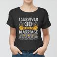 30Th Wedding Anniversary Couples Husband Wife 30 Years Women T-shirt