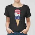 4Th Of July Patriotic Ice Cream For Independence Day Women T-shirt