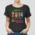 8 Years Old 8Th Birthday 2014 Tie Dye Awesome Women T-shirt