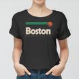 Boston Basketball B-Ball Massachusetts Green Retro Boston Women T-shirt