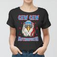 Caw Caw Motherfucker Funny 4Th Of July Patriotic Eagle Women T-shirt