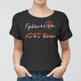 Fighter Adhd Warrior Heartbeat Orange Ribbon Attention Deficit Hyperactivity Disorder Adhd Awareness Women T-shirt