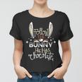 Follow The Bunny He Has Chocolate Women T-shirt