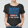 Fourth Of July 4Th July Fireworks Boom Patriotic American Women T-shirt
