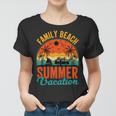 Funny Family Beach Summer Vacation Women T-shirt