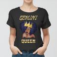 Gemini Queen Born In May-June Black Queen Birthday Women T-shirt