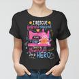 I Rescue Fabric Trapped In The Quilt Shop Im Not A Hoarder Women T-shirt