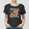 Maga King American Patriot Trump Maga King Republican Gift Women T-shirt