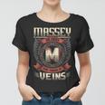 Massey Blood Run Through My Veins Name Women T-shirt
