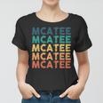 Mcatee Name Shirt Mcatee Family Name Women T-shirt