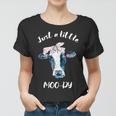 Moody Cow Lovers Farm Clothes Cowgirl Women T-shirt