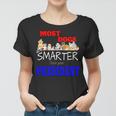 Most Dogs Are Smarter Than Your President Women T-shirt