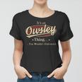 Owsley Shirt Personalized Name GiftsShirt Name Print T Shirts Shirts With Name Owsley Women T-shirt