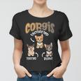Pembroke Welsh Corgi Untoasted Toasted Burnt Dog Lovers V2 Women T-shirt