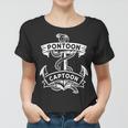 Pontoon Boat Anchor Captain Captoon Women T-shirt