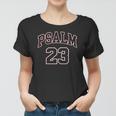 Psalm 23 Retro Sneakerhead Christian Bible Jesus Women T-shirt