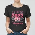 Retired 2022 Shirt Retirement Gifts For Women 2022 Cute Pink Women T-shirt