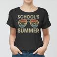 Retro Last Day Of School Schools Out For Summer Teacher Gift V2 Women T-shirt