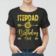 Stepdad Of The Birthday Girl Dad Sunflower Gifts Women T-shirt