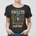 Sweets Blood Runs Through My Veins Name V2 Women T-shirt