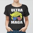 Ultra Maga Joe Biden Pro Trump Gift Women T-shirt