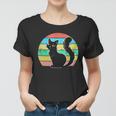 Vintage Black Cat Lover 307 Shirt Women T-shirt