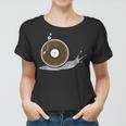 Vinyl Snail Vinyl Records Dj Vinyl Slug Lp Collector 155 Trending Shirt Women T-shirt