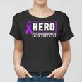 Vitiligo Awareness Hero - Purple Vitiligo Awareness Women T-shirt