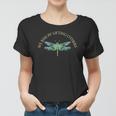 We Rise By Lifting Others Inspirational Dragonfly Women T-shirt