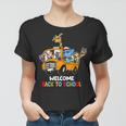 Welcome Back To School Zoo Animal Bus 477 Shirt Women T-shirt