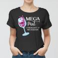 Womens Mega Pint I Thought It Necessary Funny Sarcastic Gifts Wine Women T-shirt