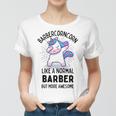 Barbercorn Funny Unicorn Dabbing Gift Like A Normal Barber But More Awesome Women T-shirt